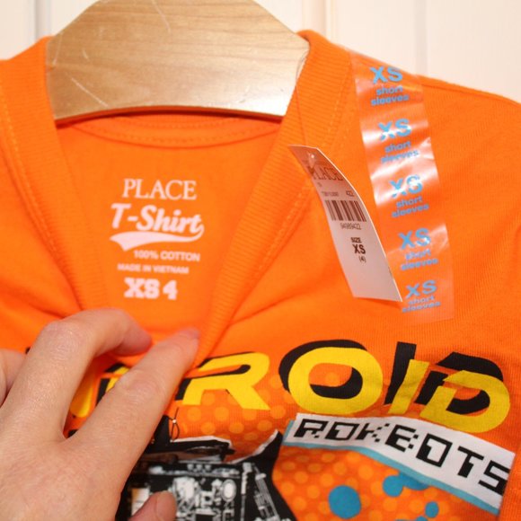 *NEW* Robot tee sz 4 - Picture 3 of 3